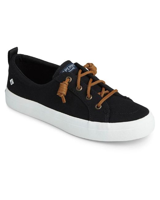 Sperry Top-Sider Black Crest Vibe Slip-on Sneakers Boat Shoes