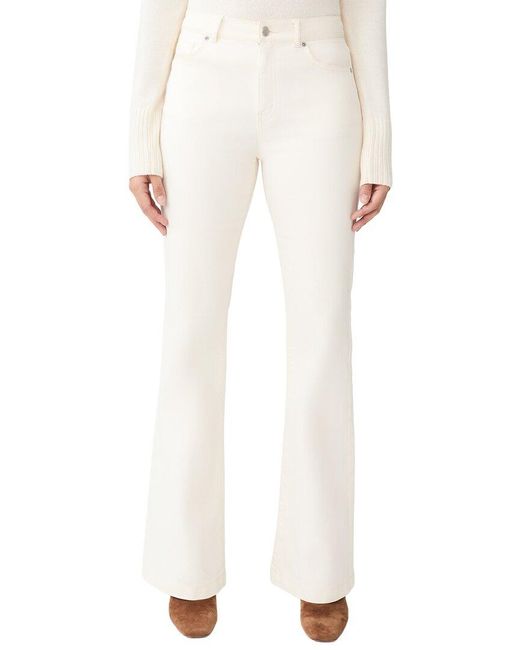J.McLaughlin Women's White Domino Pant