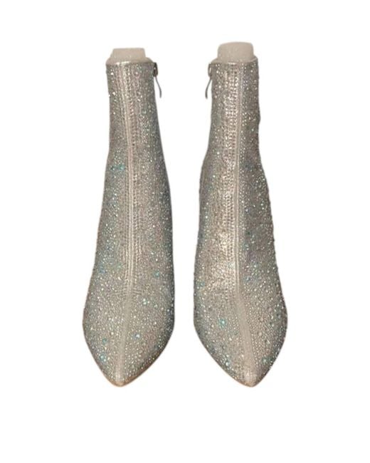 Jess Lea White Shine Bright Booties