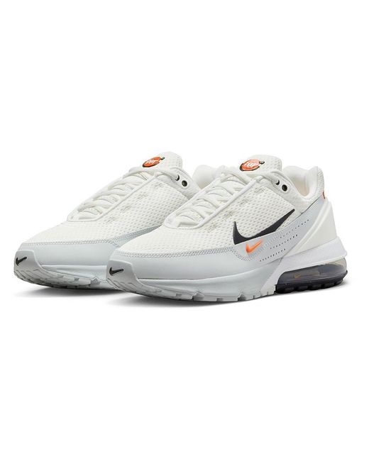 Nike Gray Air Max Pulse Mesh Lifestyle Casual And Fashion Sneakers for men