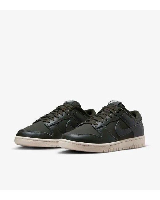 Nike Black Dunk Low Retro Premium Dz2538-300 Sequoia Sneaker Shoes Size 12 Hot44 for men