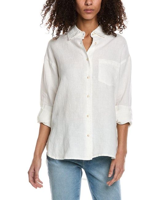 DL1961 White Faye Shirt
