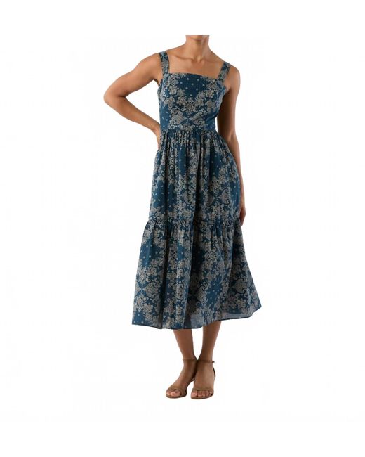 dusty blue dress nearby Crinkled Chiffon Dress (Women)