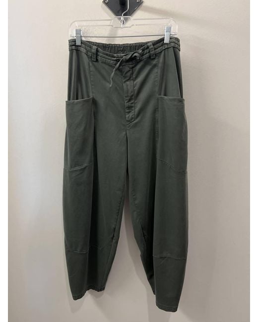 Transit Green Pull On Trouser