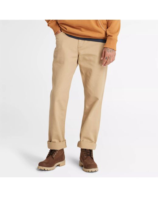 Timberland Natural Workwear 5-pocket Canvas Pant for men
