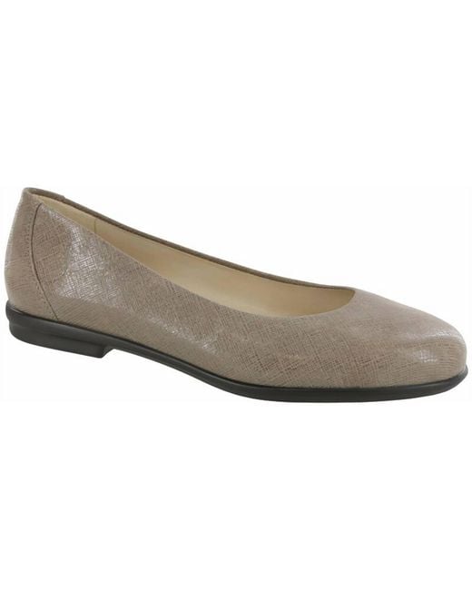 SAS Black Scenic Ballet Flats