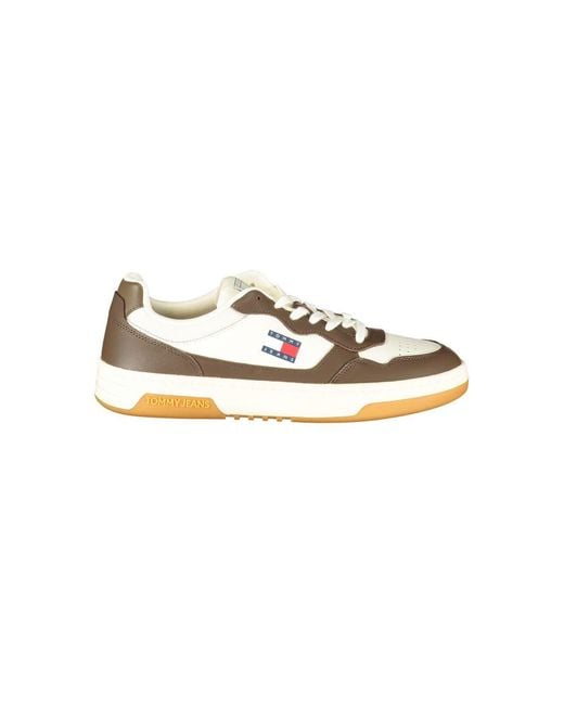 Tommy Hilfiger Metallic Leather Sneaker for men