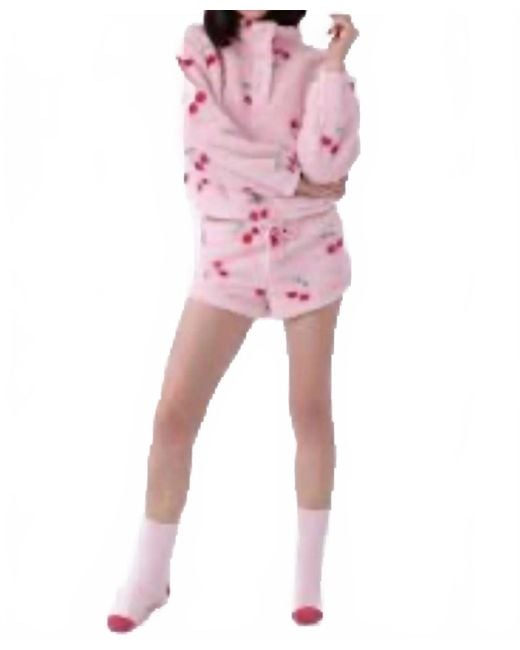 Pj Salvage Pink Cherry Jacket