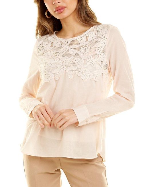 see by chloe lace blouse