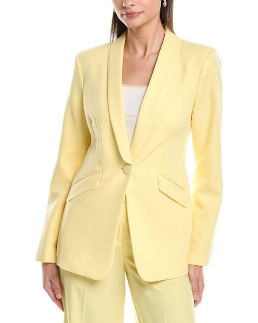 Tahari Yellow Blazer