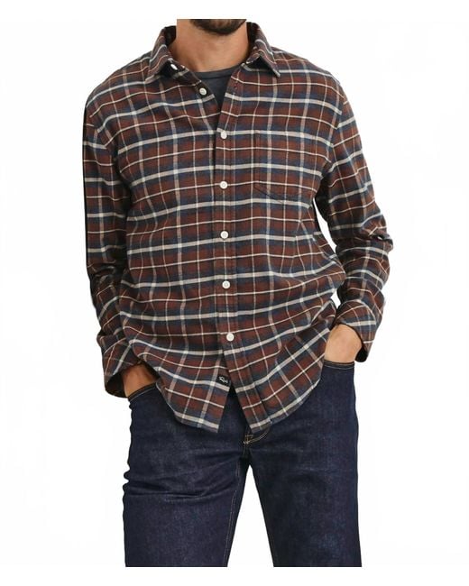 Rails Black Forrest Long Sleeve Shirt for men