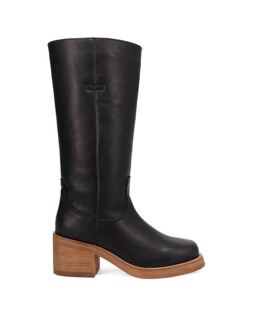 Dan Post Black Vagabond Leather Boot