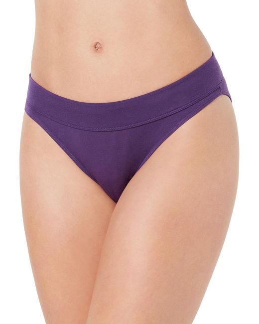 Bali Purple Plus Underwear Soft Bikini Panty