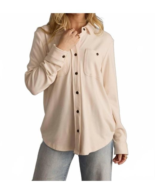 Panache Natural Super Soft Button Up Shirt
