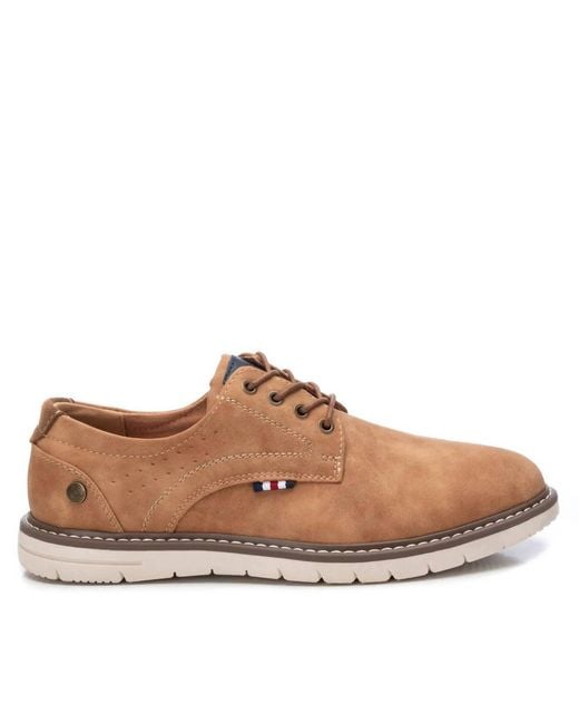 Xti Brown Cloud Casual Oxfords for men