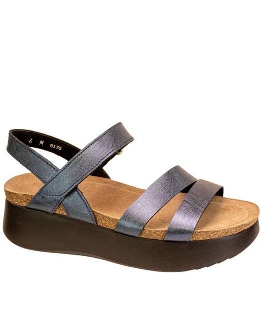 Munro Brown Juniper Platform Wedge Sandal