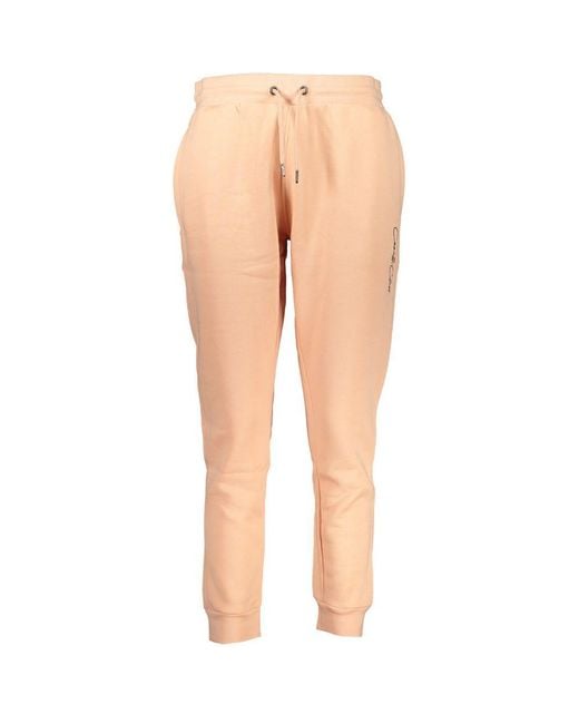 Roberto Cavalli Natural Polyester Sweatpants for men