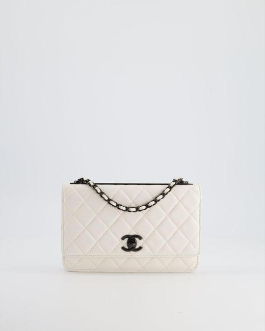 Chanel Natural Quilted Trendy Wallet On Chain Bag