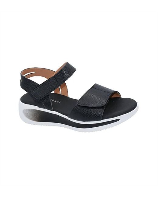 Eric Michael Black Augusta Open-Toe Sandal
