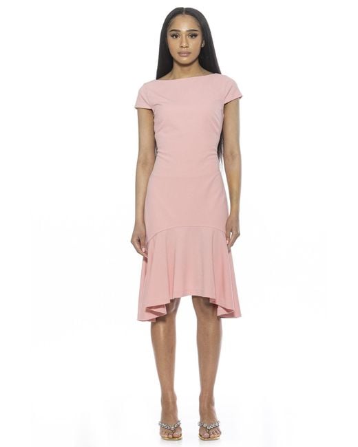 Alexia Admor Renata Dress in Pink | Lyst Alexia Admor Renata Dress in Pink | Lyst