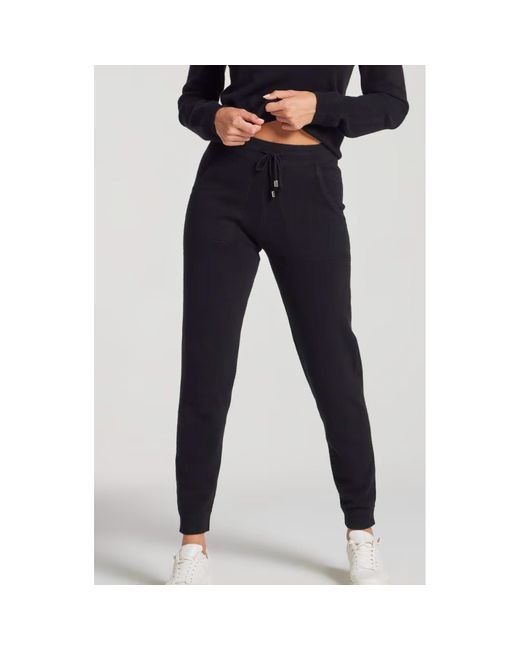 Anatomie Blue Cashmere Relaxed Fit Mid-rise joggers