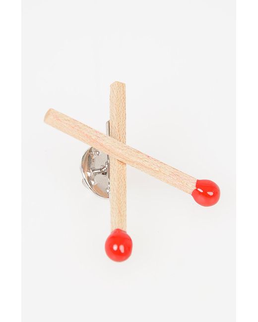 DSquared² White Match Pin