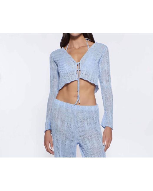Peixoto Blue Jesse Top