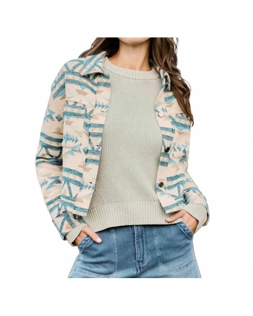 Flag & Anthem Green Castilla Cropped Utility Jacket