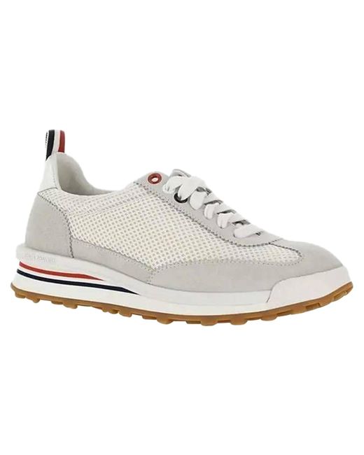 Thom Browne White Nylon Tech Runner