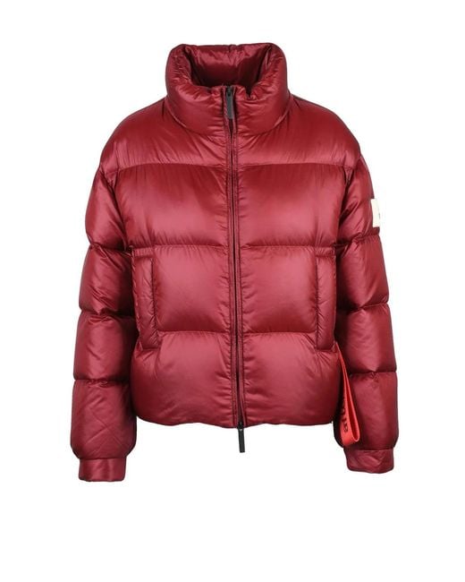 AFTER LABEL Red Polyamide Down Jacket