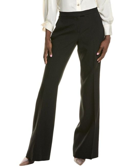 Michael Kors Black Haylee Flare Tuxedo Pants