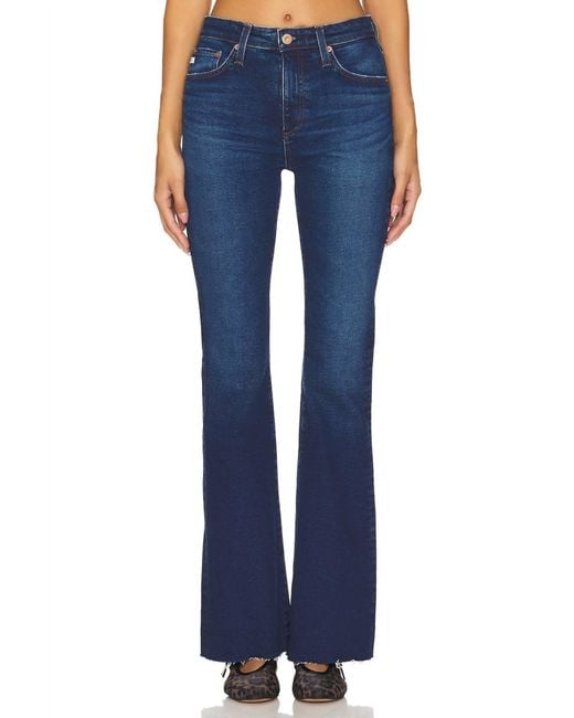 AG Jeans Blue Farrah Boot