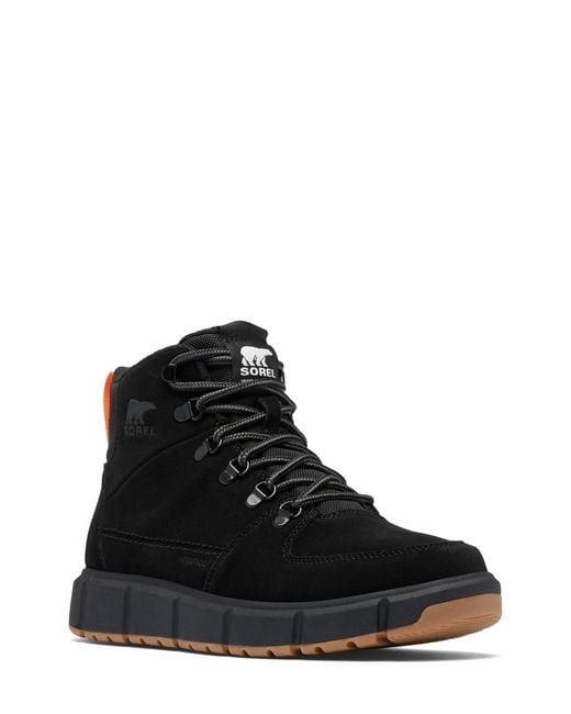 Sorel Black Explorer Iii Blaze Boot for men