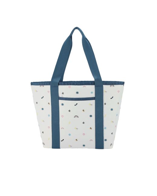 LeSportsac Blue Everyday Zip Tote
