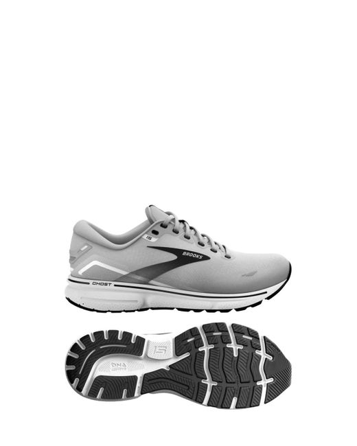 Brooks Gray Ghost 15 Running Shoes - D/medium Width for men