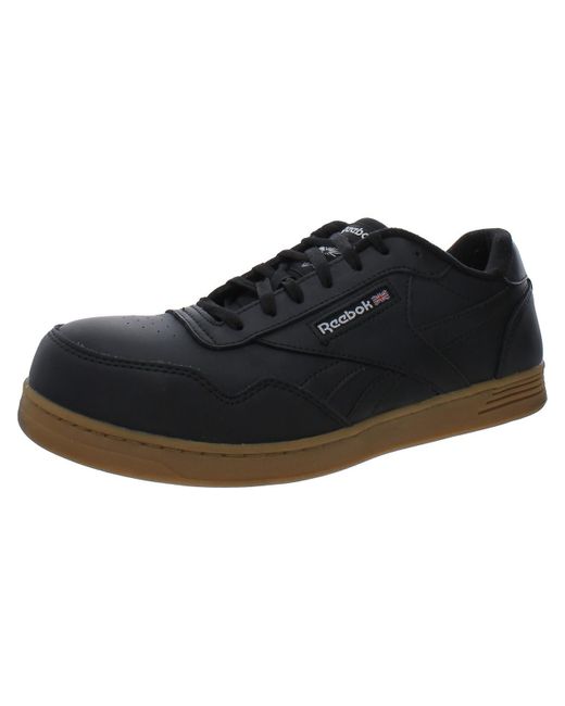 Reebok Black Club Memt Leather Composite Toe Work & Safety Shoes for men