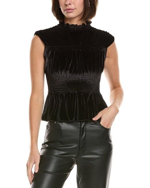 Sandro Black Top