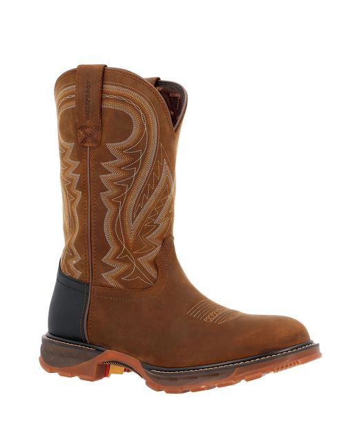 Durango Brown Maverick Xp 11" Waterproof Work Boot