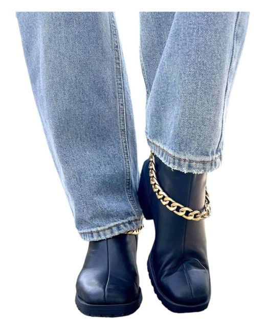 Shu Shop Blue Chained To You Boots