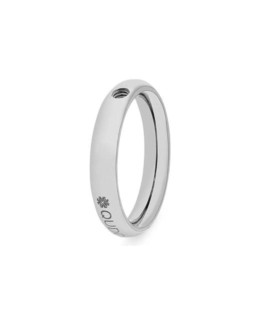 qudo Metallic Basic Small Ring