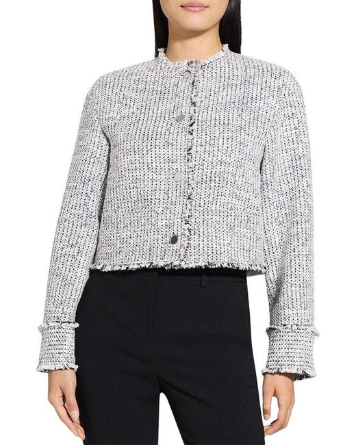 Theory Gray Clean Jacket