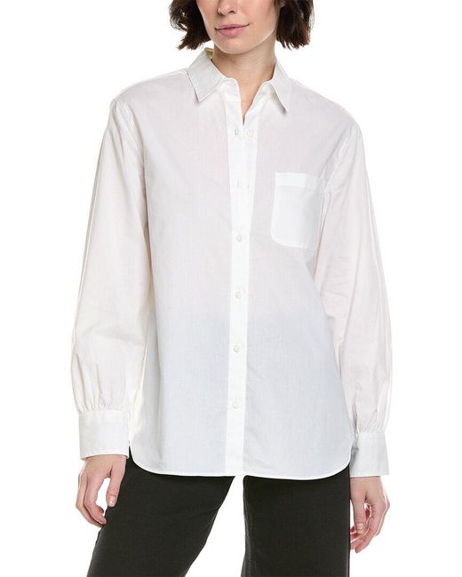Rag & Bone White Max Shirt