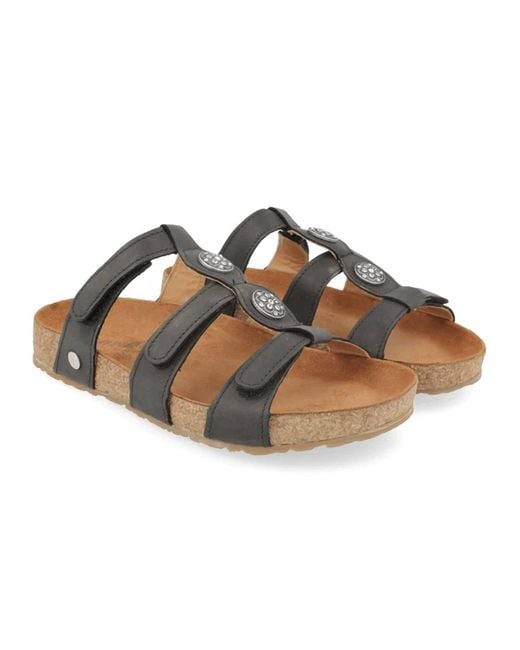 Haflinger Brown Alice Sandals