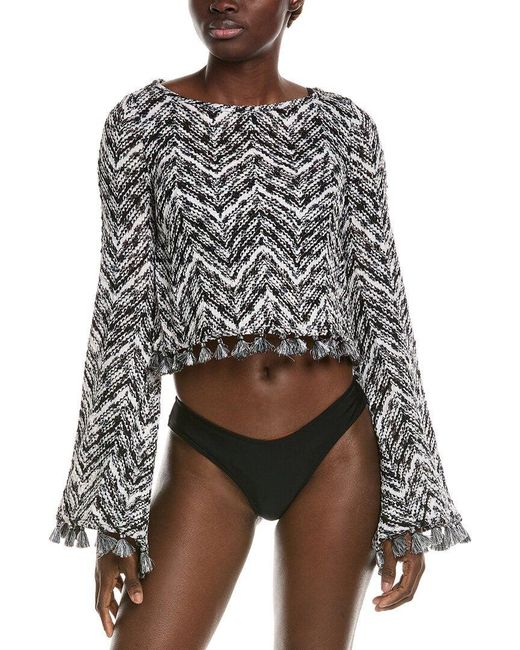 Ramy Brook Gray Kaiya Top