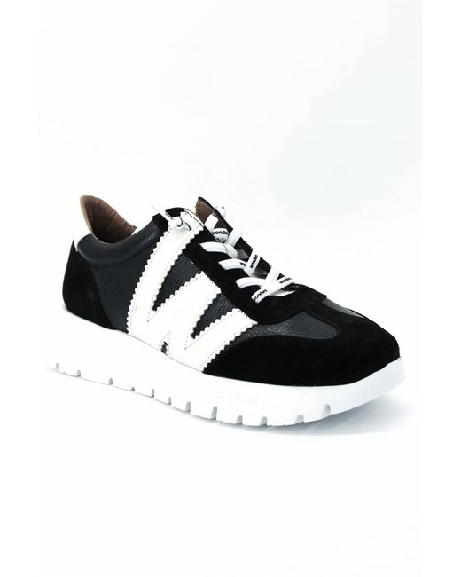 Wonders Black Trend Sneakers