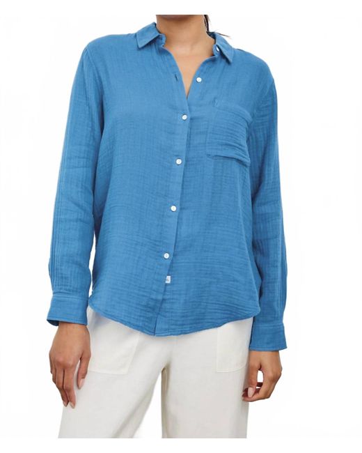 Rails Blue Ellis Shirt