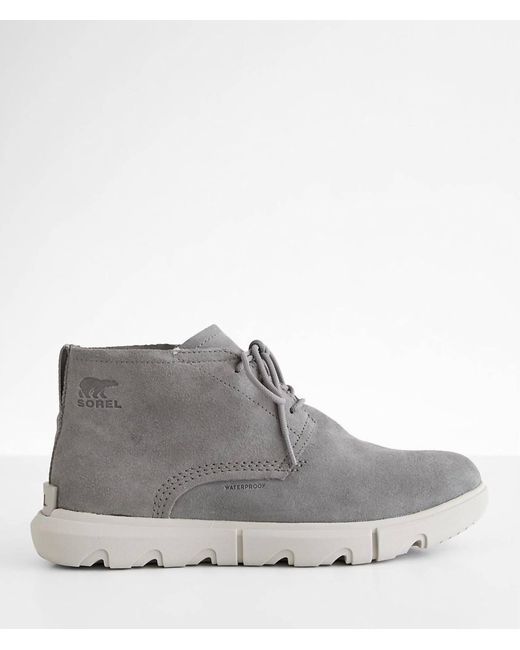 Sorel Gray Explorer Drift Boot for men