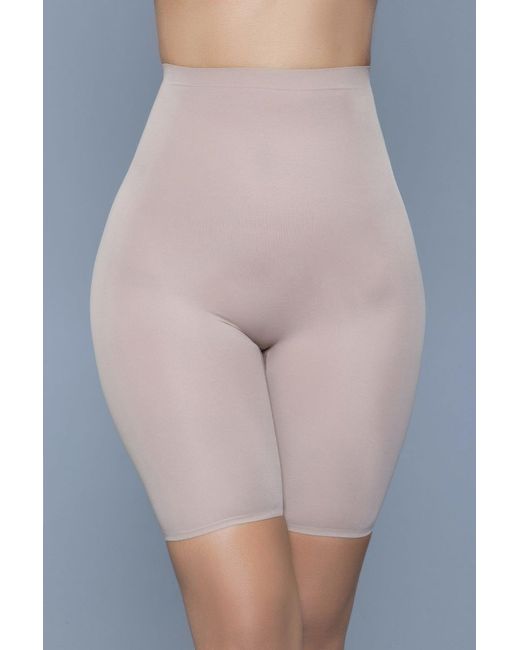 TRUEDAMES Brown Think Thin Shapewear Shorts