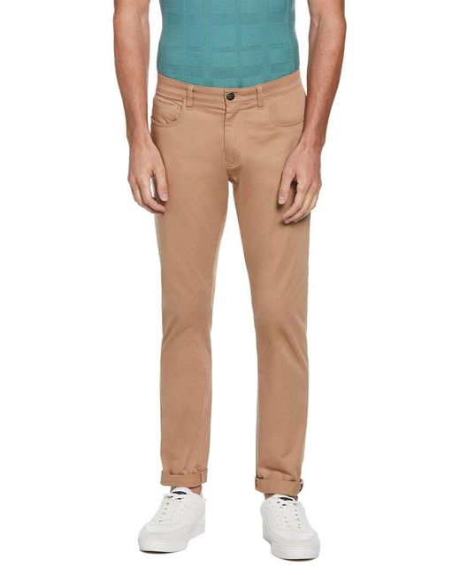 Original Penguin Blue Slim Fit Pant for men