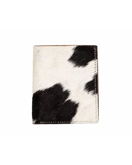 STS Ranchwear Black Rustic Cash Wallet for men